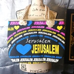 Canvas Large Summer Tote Bag